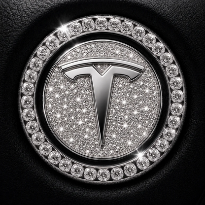 Anneau en strass pour bouton de démarrage de voiture