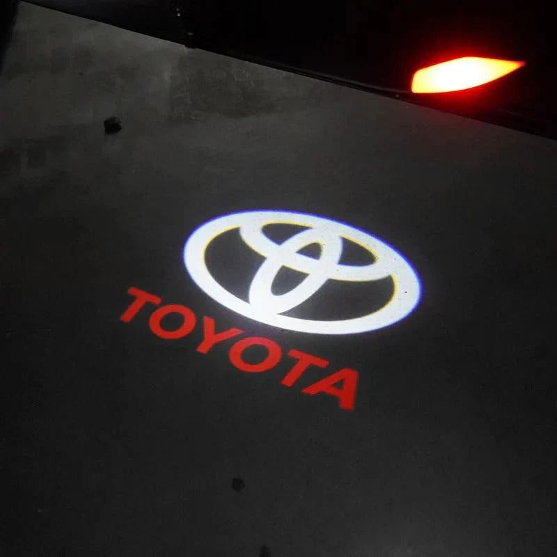 Projecteur de logo pour voiture – Illuminez votre entrée avec un logo élégant