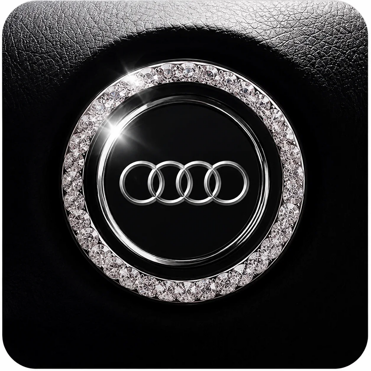 Anneau en strass pour bouton de démarrage de voiture