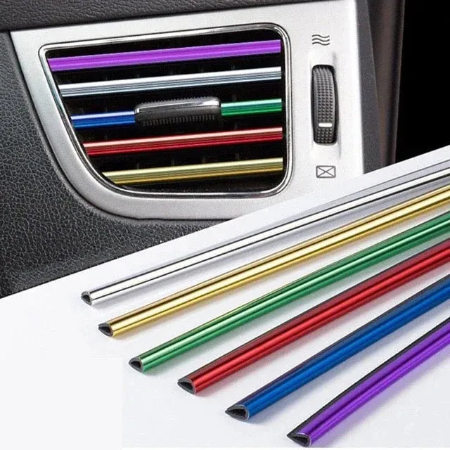 Bandes Décoratives pour Grilles d’Aération de Voiture