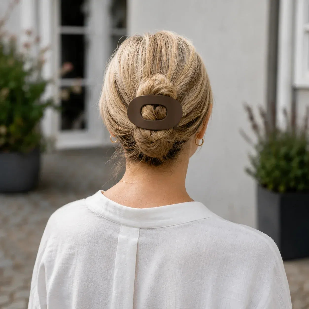 Pince à cheveux confortable