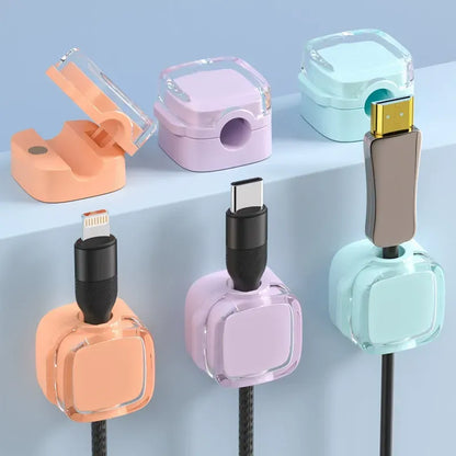 Clip de câble adhésif pour surfaces lisses