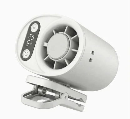 Ventilateur rechargeable pour voiture avec pince