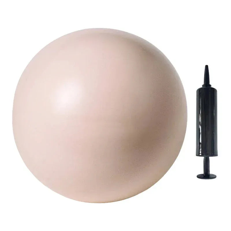 Ballon de pilates 15 cm – anti-éclatement, antidérapant en nid d'abeille, portable