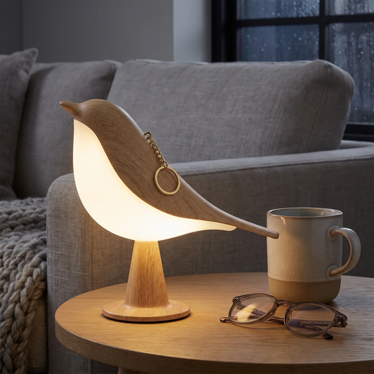 Lampe oiseau sans fil Cora avec variateur tactile