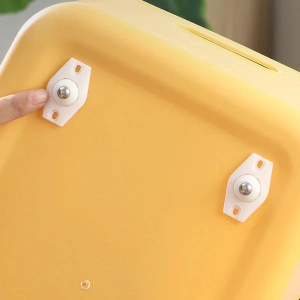 Lot de 4 roulettes pivotantes autocollantes à 360 degrés
