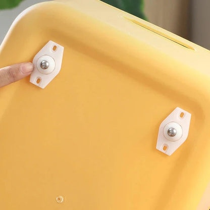 Lot de 4 roulettes pivotantes autocollantes à 360 degrés