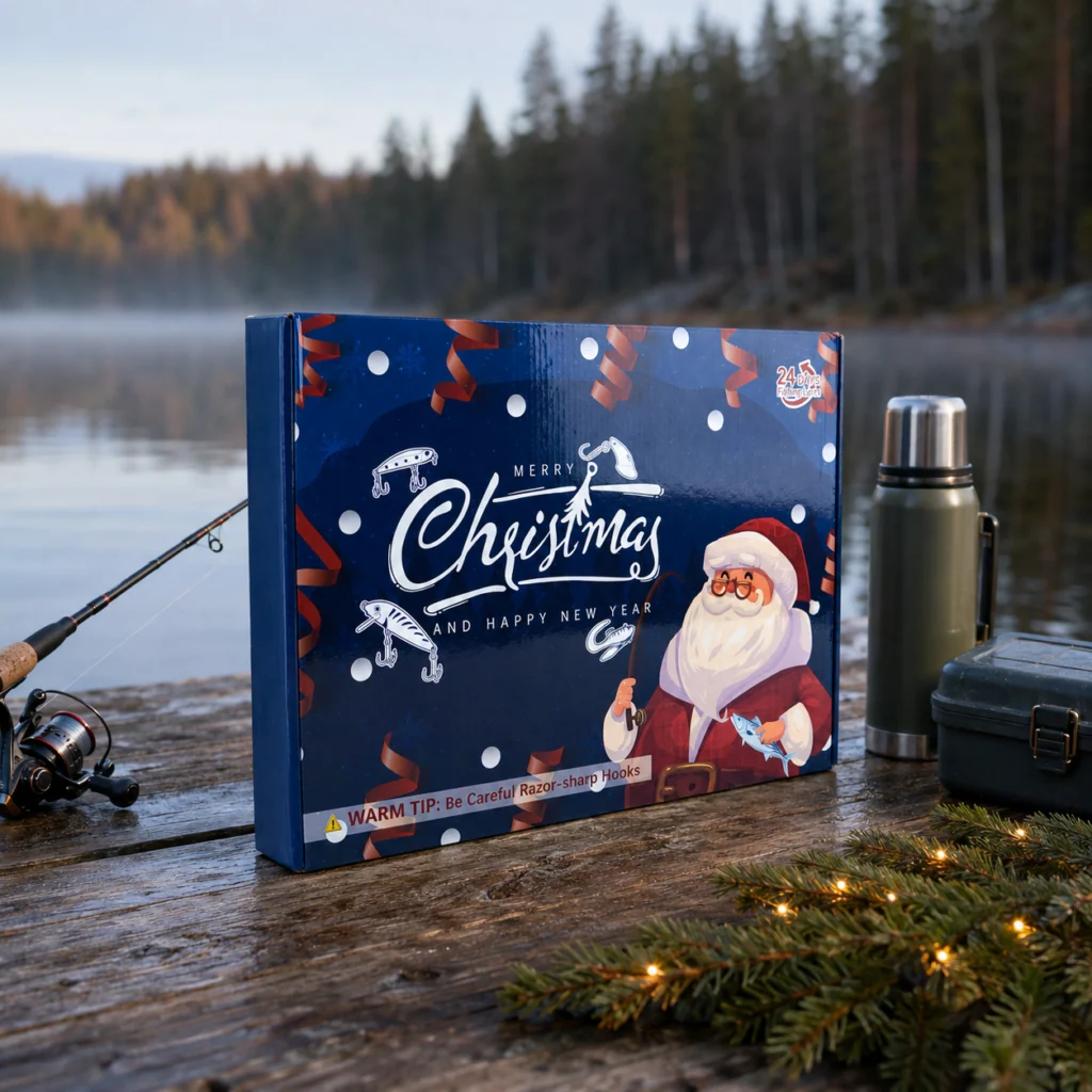Grand calendrier de l’Avent de pêche pour Noël