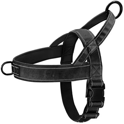 Harnais tactique robuste pour chien avec poignée