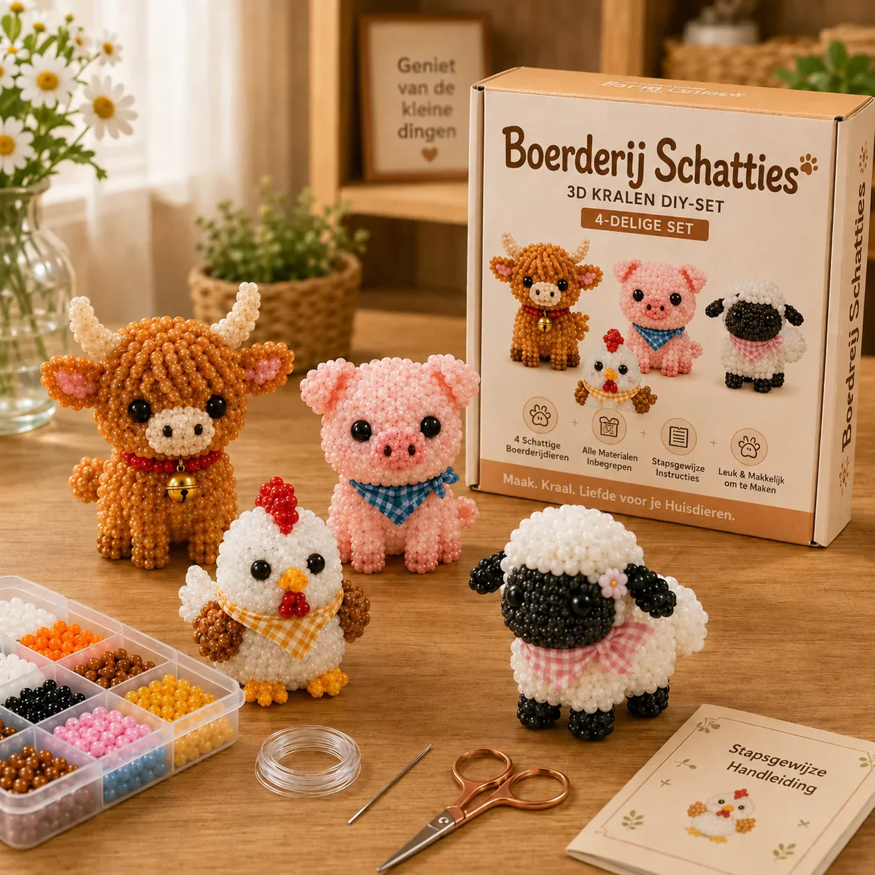 Kit De Perles Copains Animaux – Le Plaisir Créatif À L'Infini