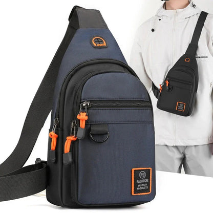 Sac bandoulière imperméable à plusieurs compartiments