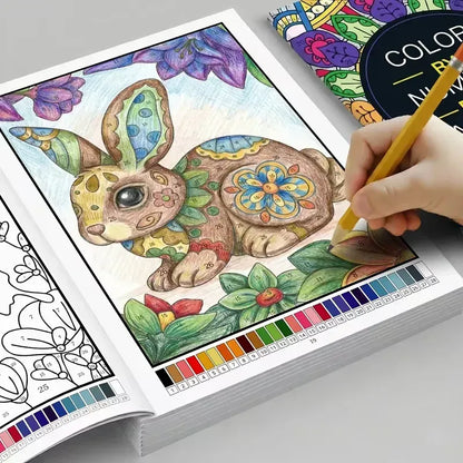 Livre de Coloriage par Numéros pour Adultes