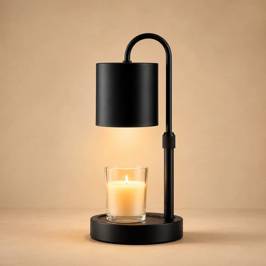 Lampe chauffe bougie sans flamme nue