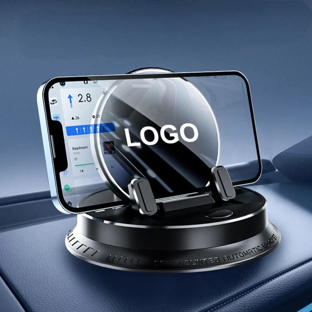 Support de téléphone pour voiture avec logo de marque automobile