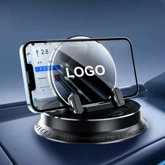 Support de téléphone pour voiture avec logo de marque automobile