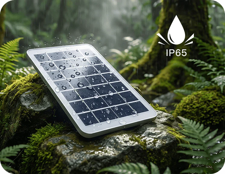 Chargeur solaire portable intelligent