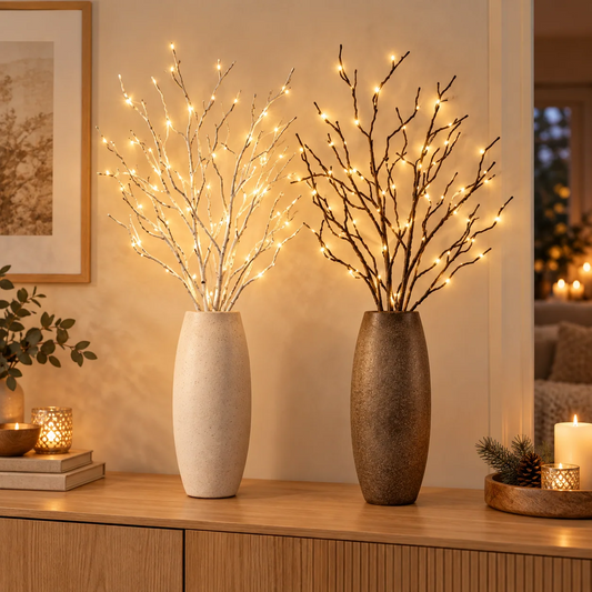 Branches décoratives LED LumiBranch à piles