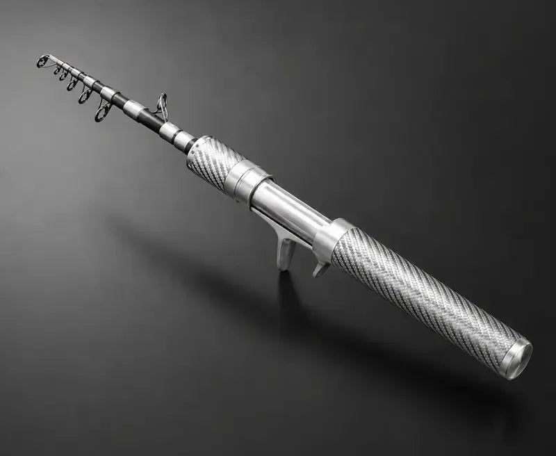 Carbon PocketRod canne à pêche télescopique en fibre de carbone 180 cm