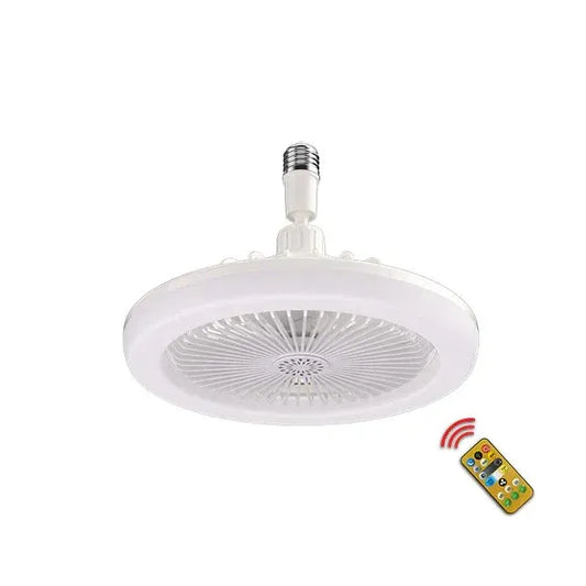 Ventilateur de plafond 2 en 1 avec lampe LED et télécommande