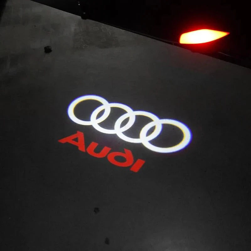 Projecteur de logo pour voiture – Illuminez votre entrée avec un logo élégant