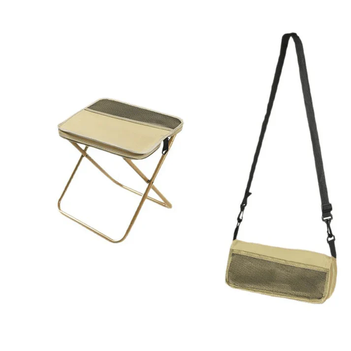 Tabouret pliable avec sac de transport pour les déplacements