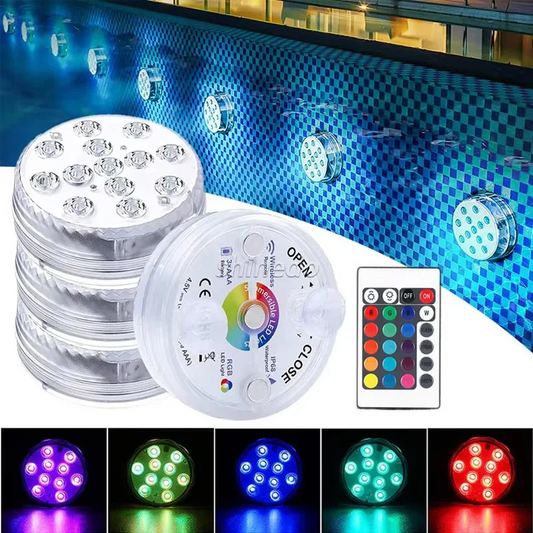 Éclairage RGB étanche pour piscine