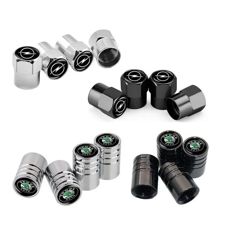 Bouchons de valve étanches pour pneus de voiture lot de 4