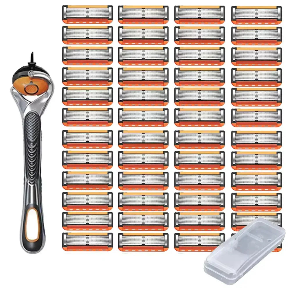 ProShave 6 – Lames de rasoir à 6 lames en pack de 24/48 pièces