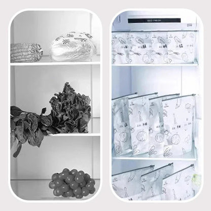 Sachets fraîcheur réutilisables en aluminium avec fermeture hermétique (lot de 10)