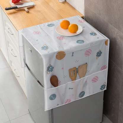 Housse de protection pour lave-linge avec poches latérales