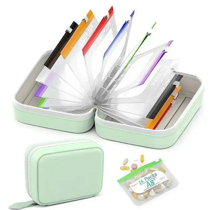 Pochettes étanches pour médicaments avec code couleur
