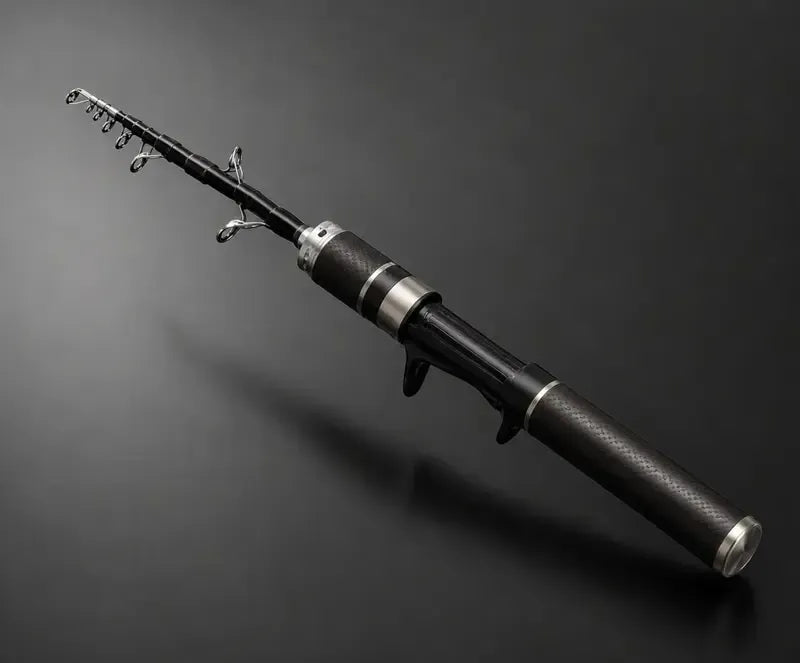 Carbon PocketRod canne à pêche télescopique en fibre de carbone 180 cm