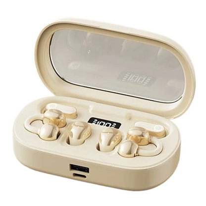Écouteurs Bluetooth légers avec clips d’oreille pour le sport