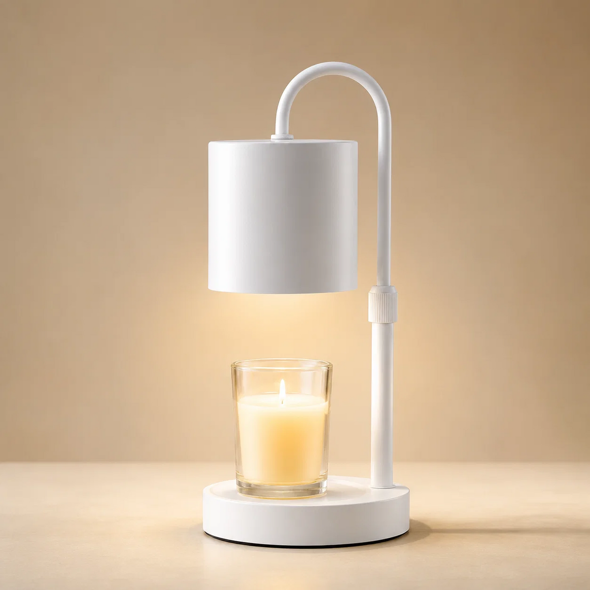 Lampe chauffe bougie sans flamme nue