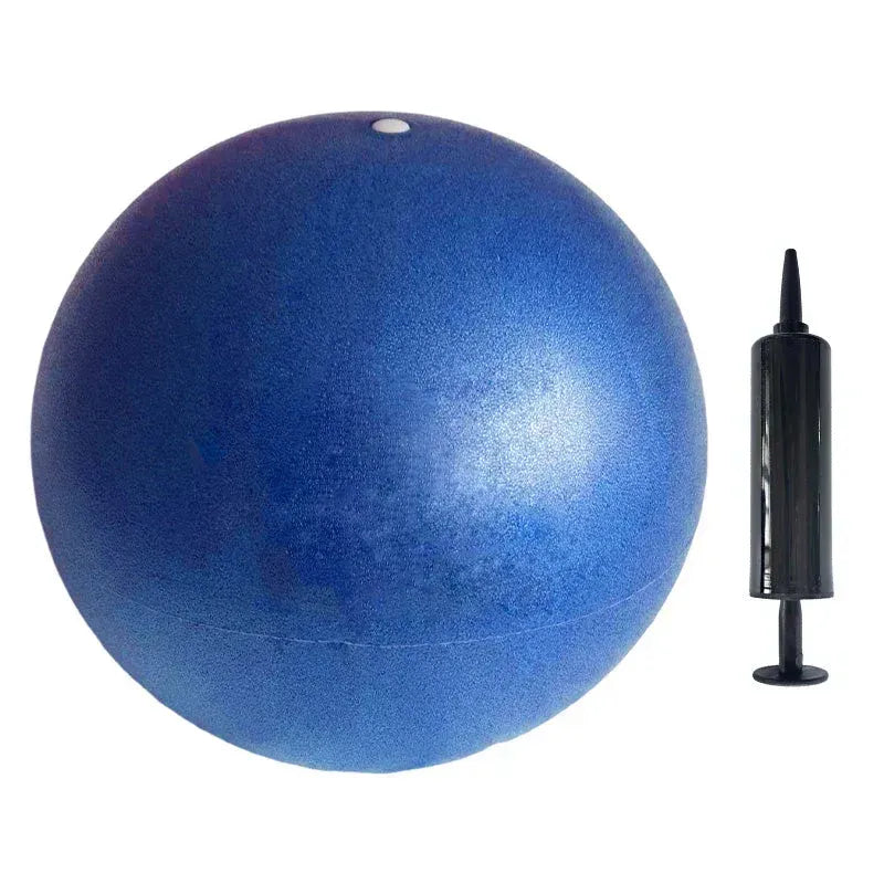 Ballon de pilates 15 cm – anti-éclatement, antidérapant en nid d'abeille, portable