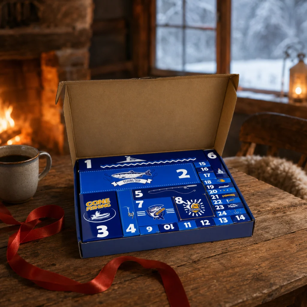 Grand calendrier de l’Avent de pêche pour Noël