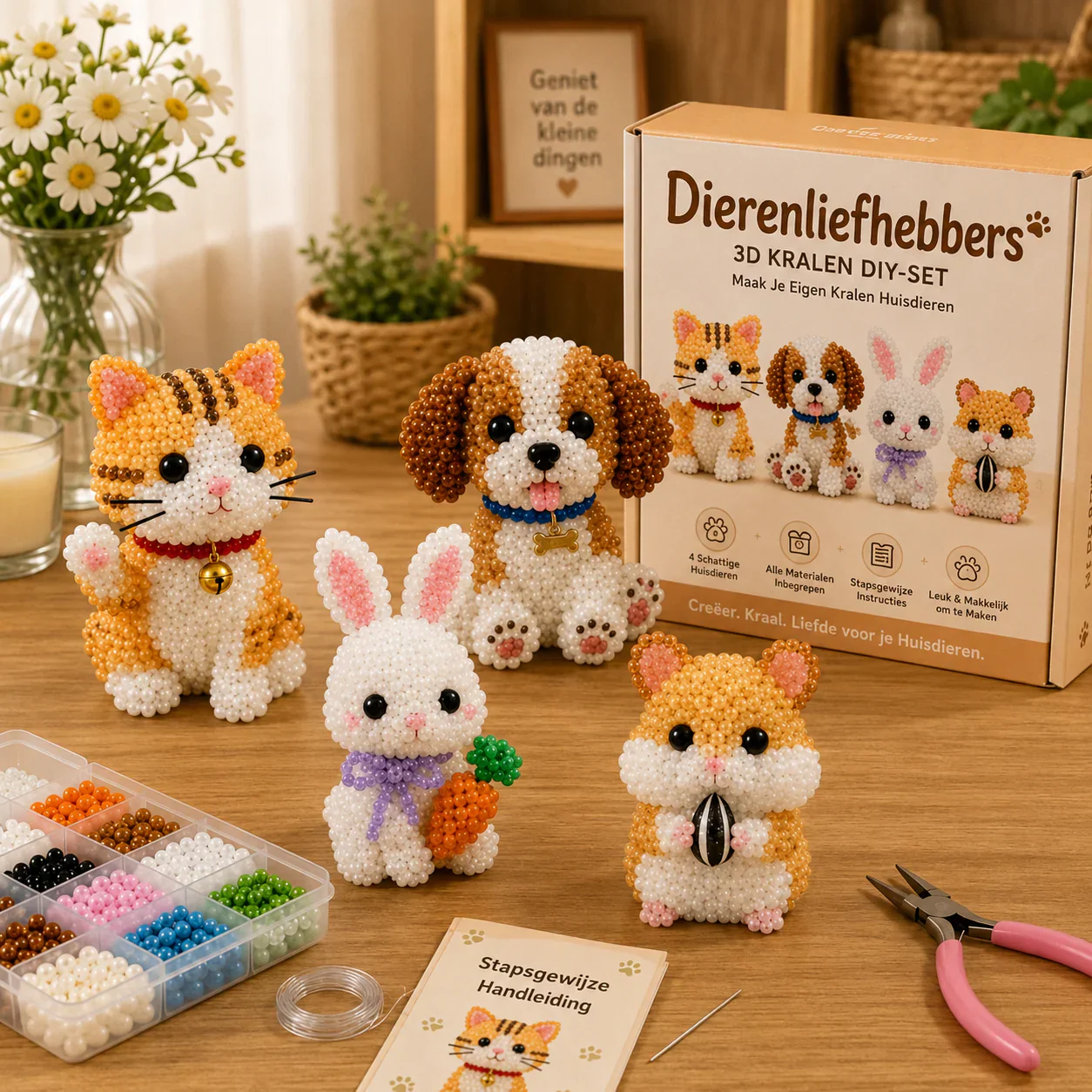 Kit De Perles Copains Animaux – Le Plaisir Créatif À L'Infini