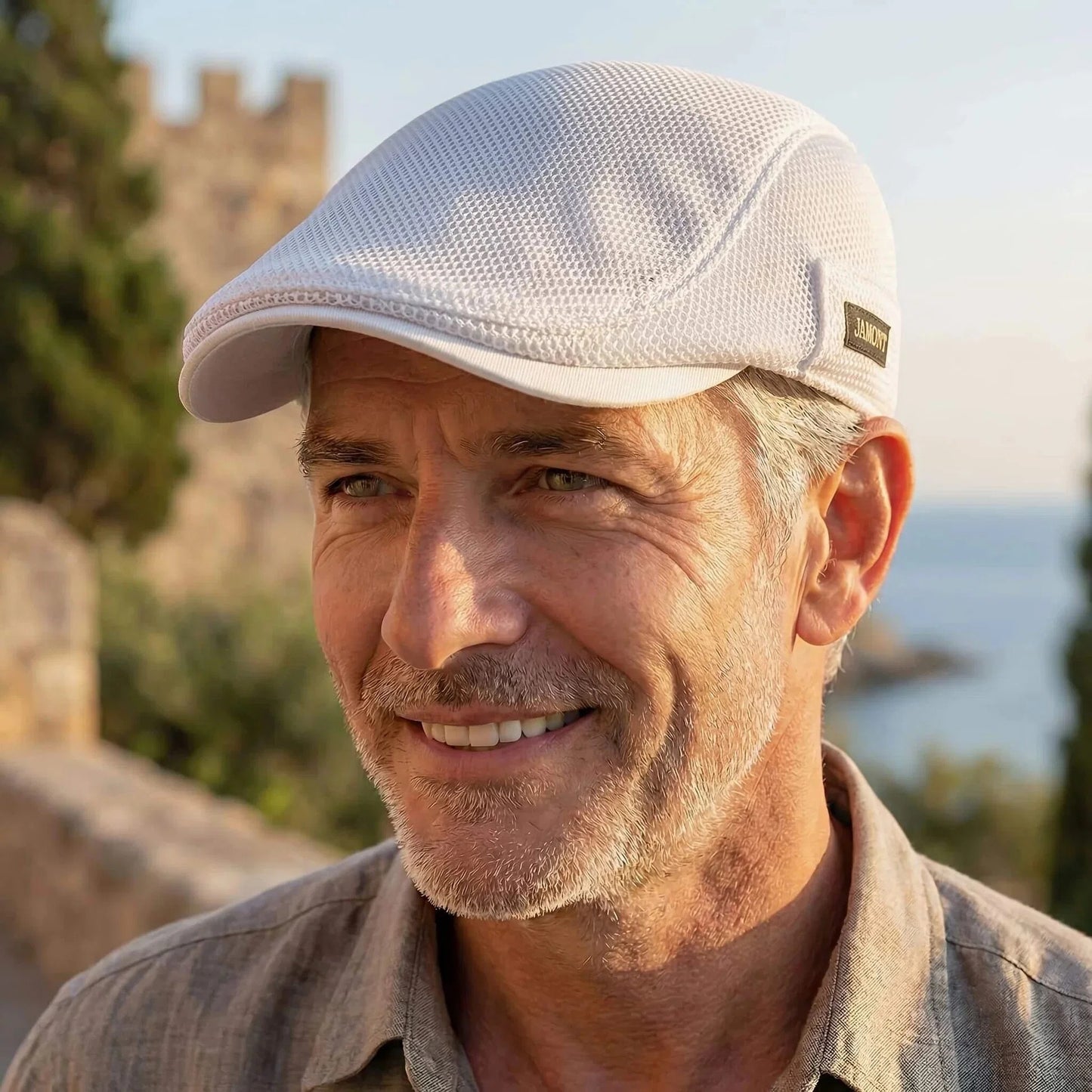 Casquette en mesh pour homme