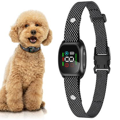 Collier anti-aboiement intelligent pour chiens