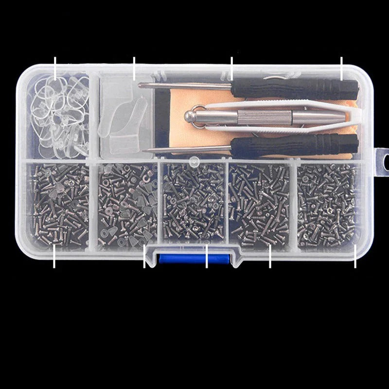 Kit de réparation pour plaquettes de lunettes