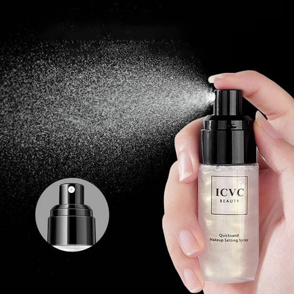 Brume de fixation de maquillage matifiante et imperméable avec SPF 45