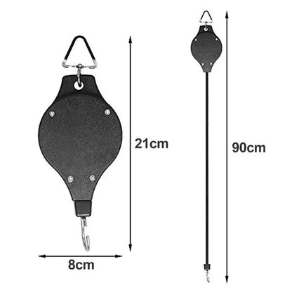Crochets de suspension réglables - montez et descendez sans effort