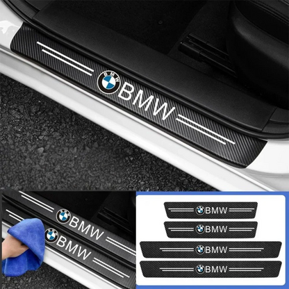 Lot de 4 protections de seuil de porte pour voiture