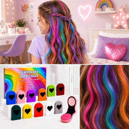 Craies capillaires lavables ColorPop 12 couleurs