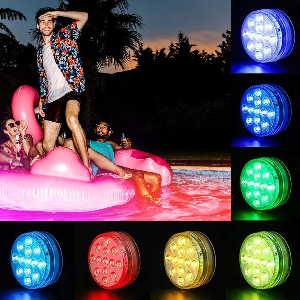 Éclairage RGB étanche pour piscine