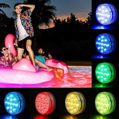 Éclairage RGB étanche pour piscine