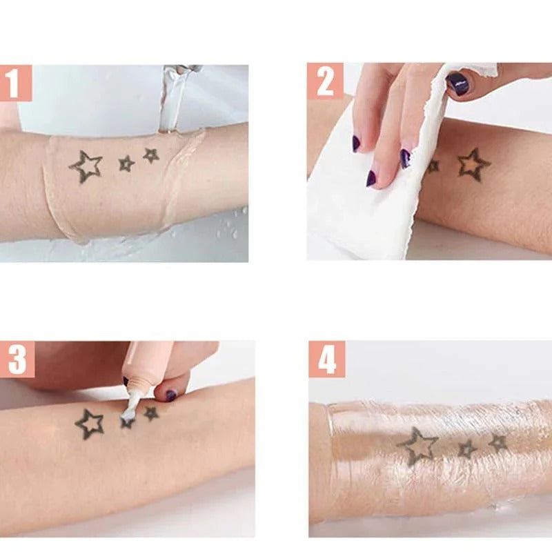 Crème efficace pour atténuer les tatouages – Formule douce et sûre