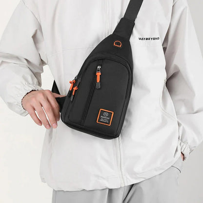 Sac bandoulière imperméable à plusieurs compartiments