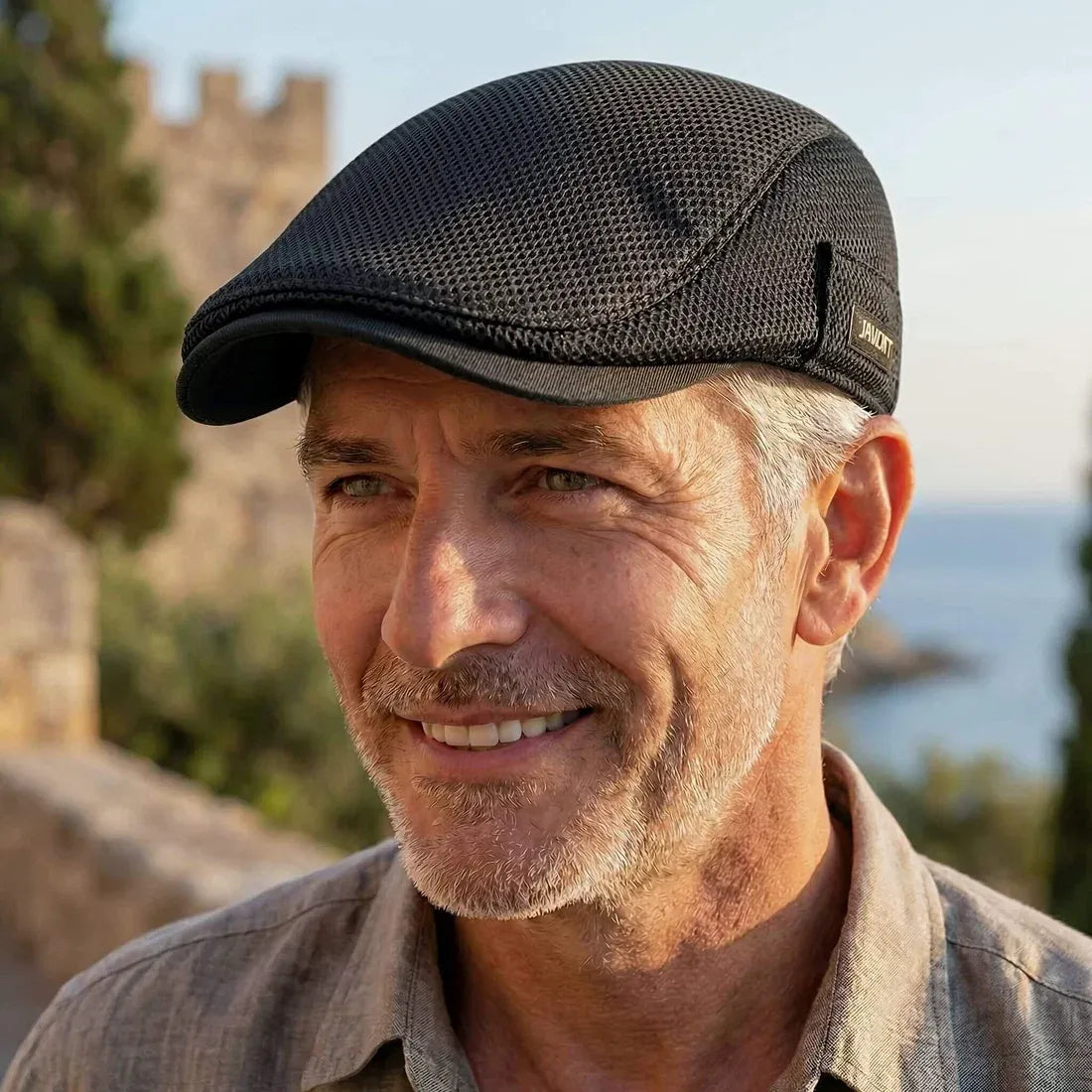 Casquette en mesh pour homme