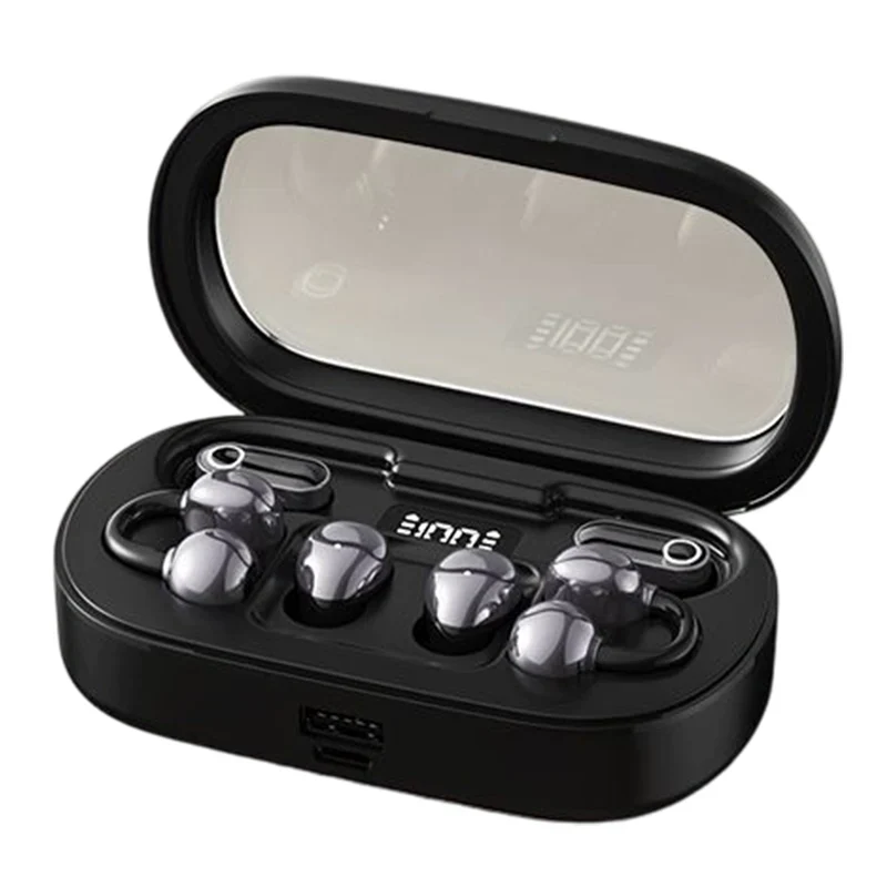 Écouteurs Bluetooth légers avec clips d’oreille pour le sport